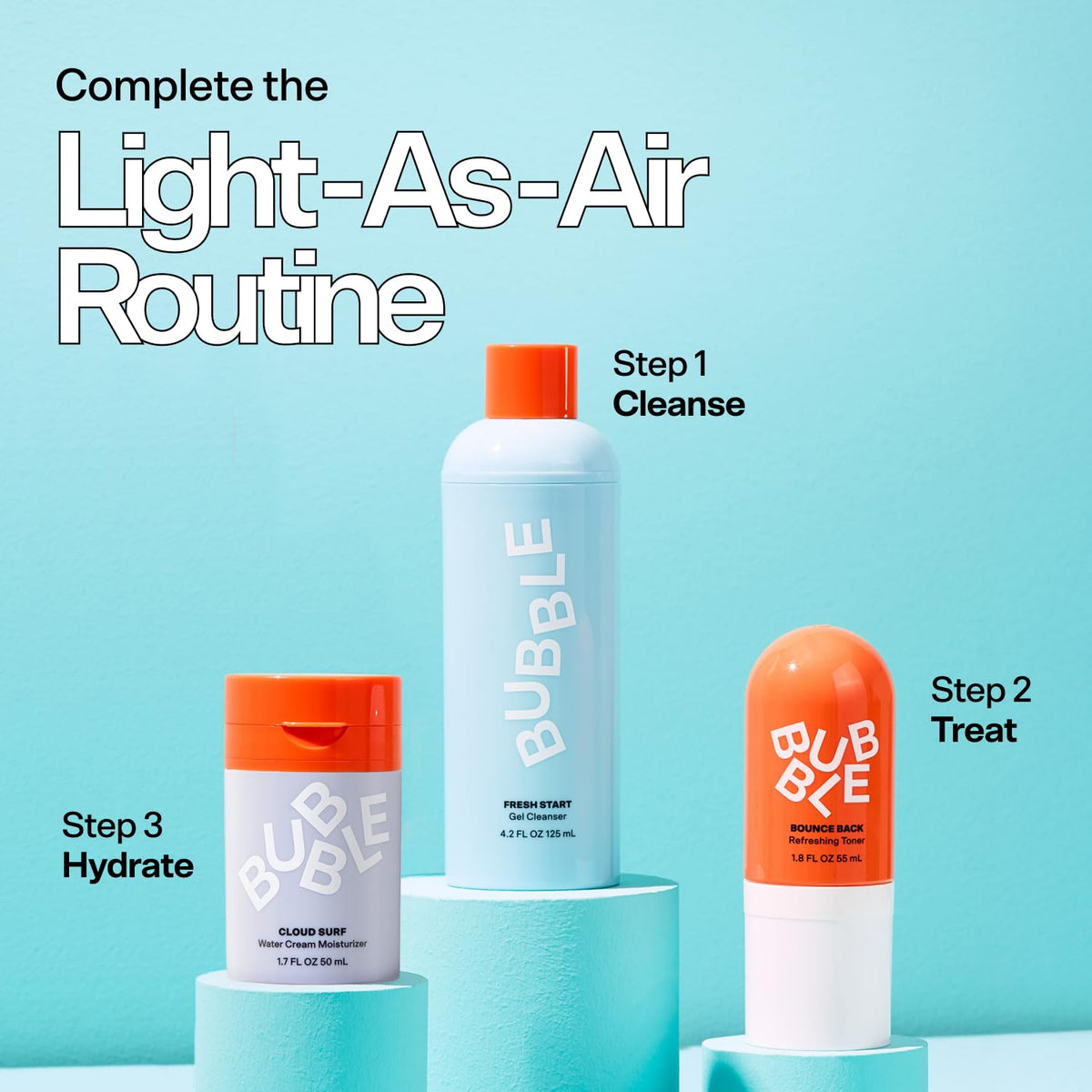 Bubble Skincare Cloud Surf Water Cream 30ml packaging