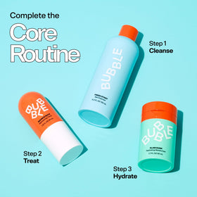 Bubble Skincare Fresh Start Gel Cleanser 50ml in lifestyle setting
