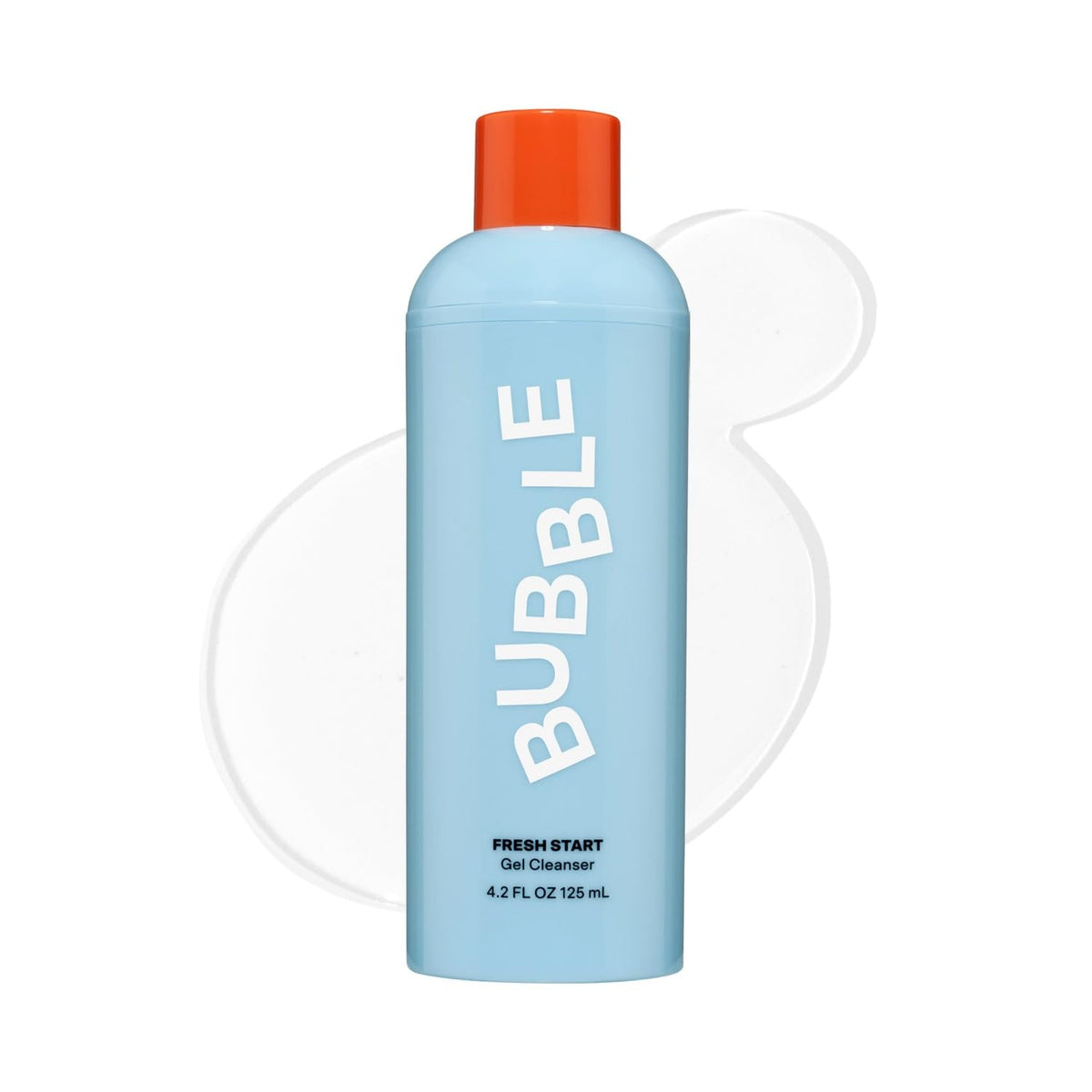 Bubble Skincare Fresh Start Gel Face Cleanser front view 125ml
