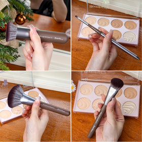 Bueart Design chocolate makeup brushes set packaging