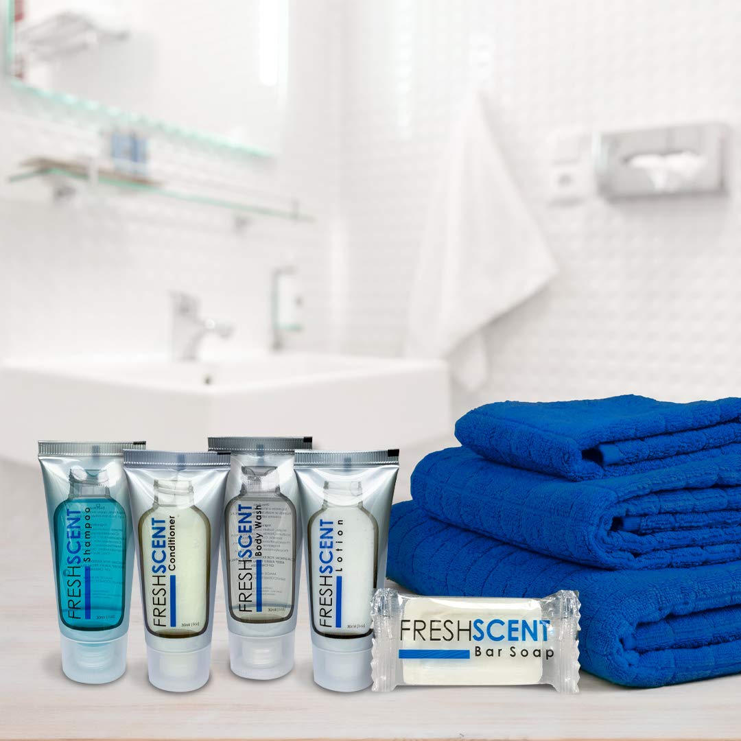 Bulk packaging of Freshscent Bar Soap for hospitality