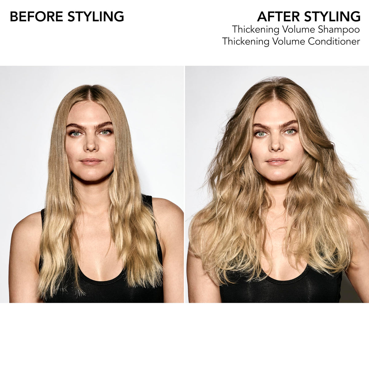 Bumble and bumble. Dryspun Texture Spray in use for added volume