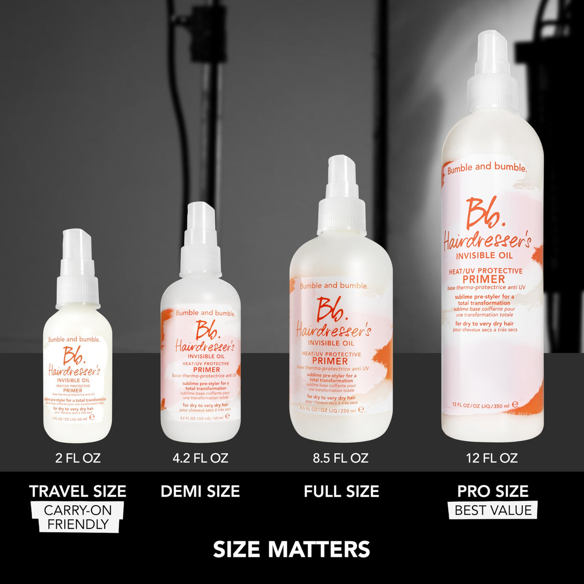 Bumble and bumble. Hairdresser's Invisible Oil Leave-In Conditioner packaging details