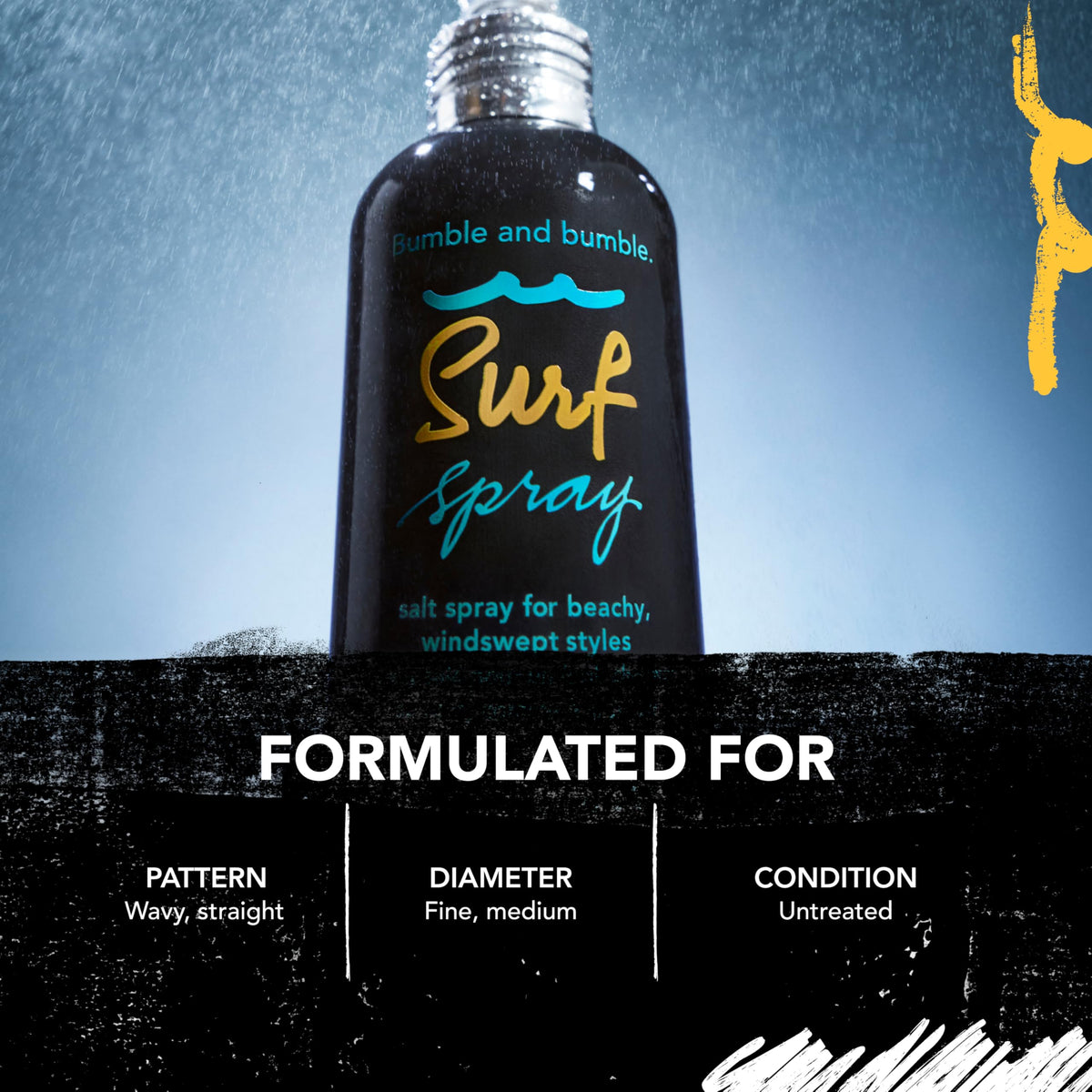 Bumble and bumble. Surf Sea Salt Spray lifestyle scene