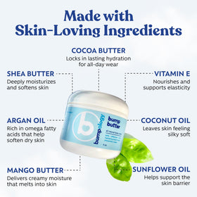 Bumpology Bump Butter 4 oz application on skin