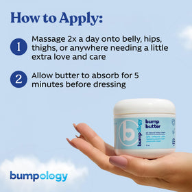 Bumpology Bump Butter 4 oz with natural ingredients