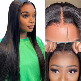 bunGiol Glueless Human Hair Wig 26 Inch packaging