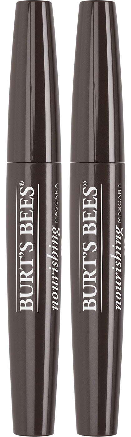 Burt's Bees 100% Natural Nourishing Mascara Classic Black tube front view