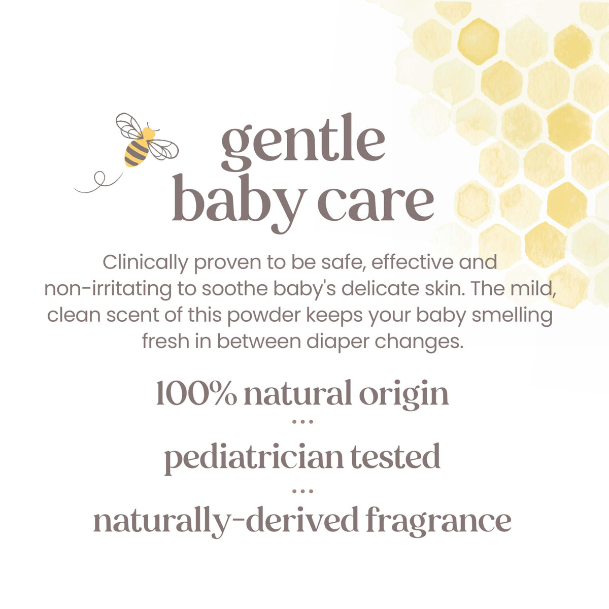 Burt's Bees Baby Dusting Powder in diaper bag