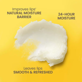 Burt's Bees Beeswax Lip Balm tube being applied on lips