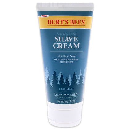 Burt's Bees Cooling Shave Cream for Men 5 oz front view