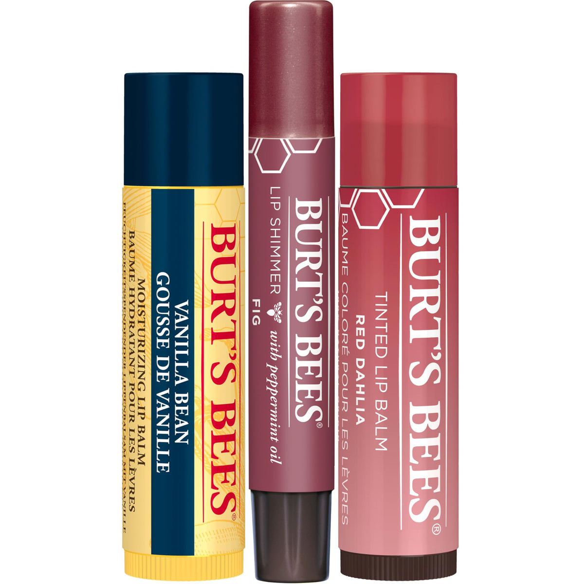 Burt's Bees Fig Lip Shimmer with peppermint flavour