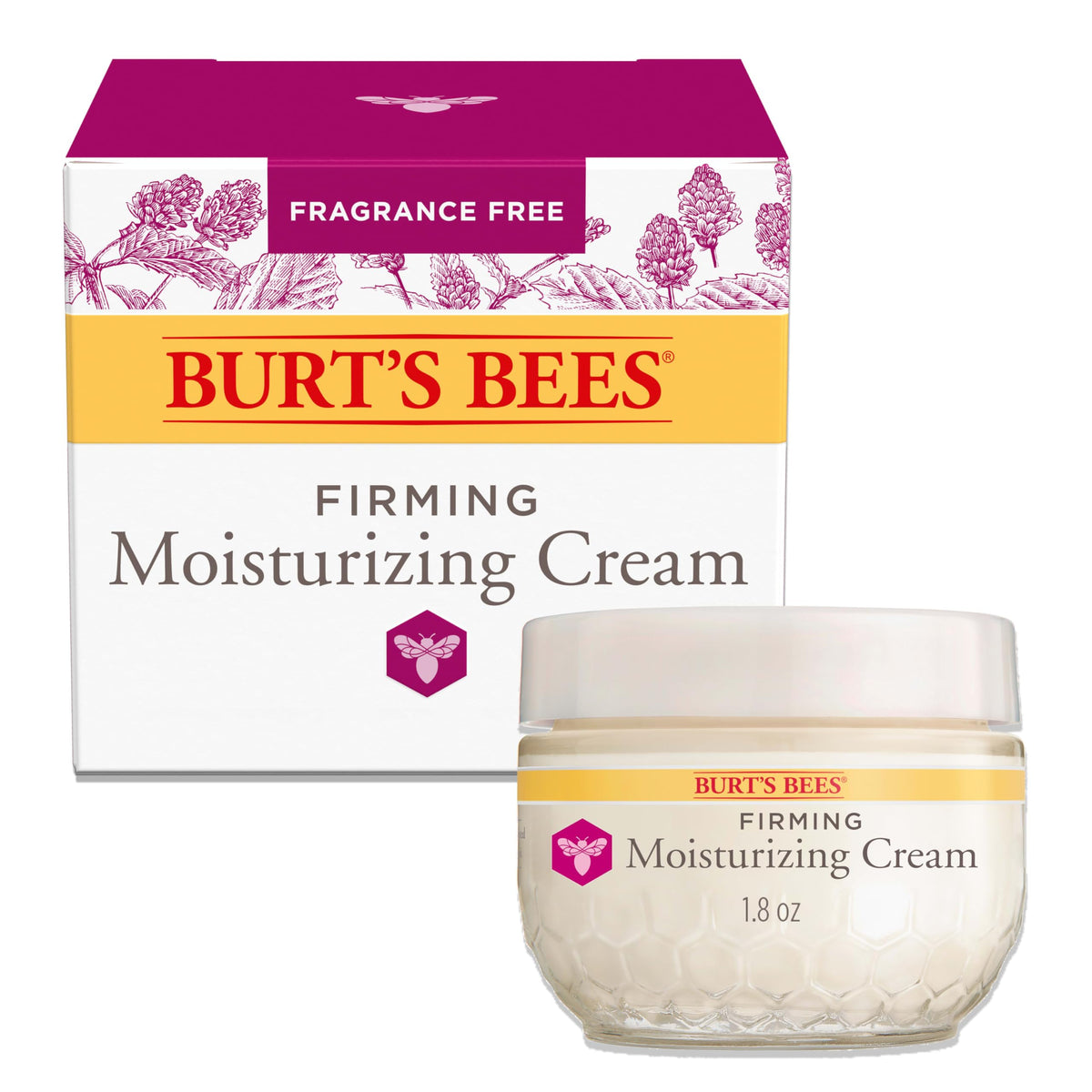 Burt's Bees Firming Face Cream 1.8 oz front view
