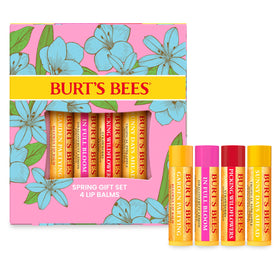 Burt's Bees In Full Bloom Lip Balm Set with four flavours