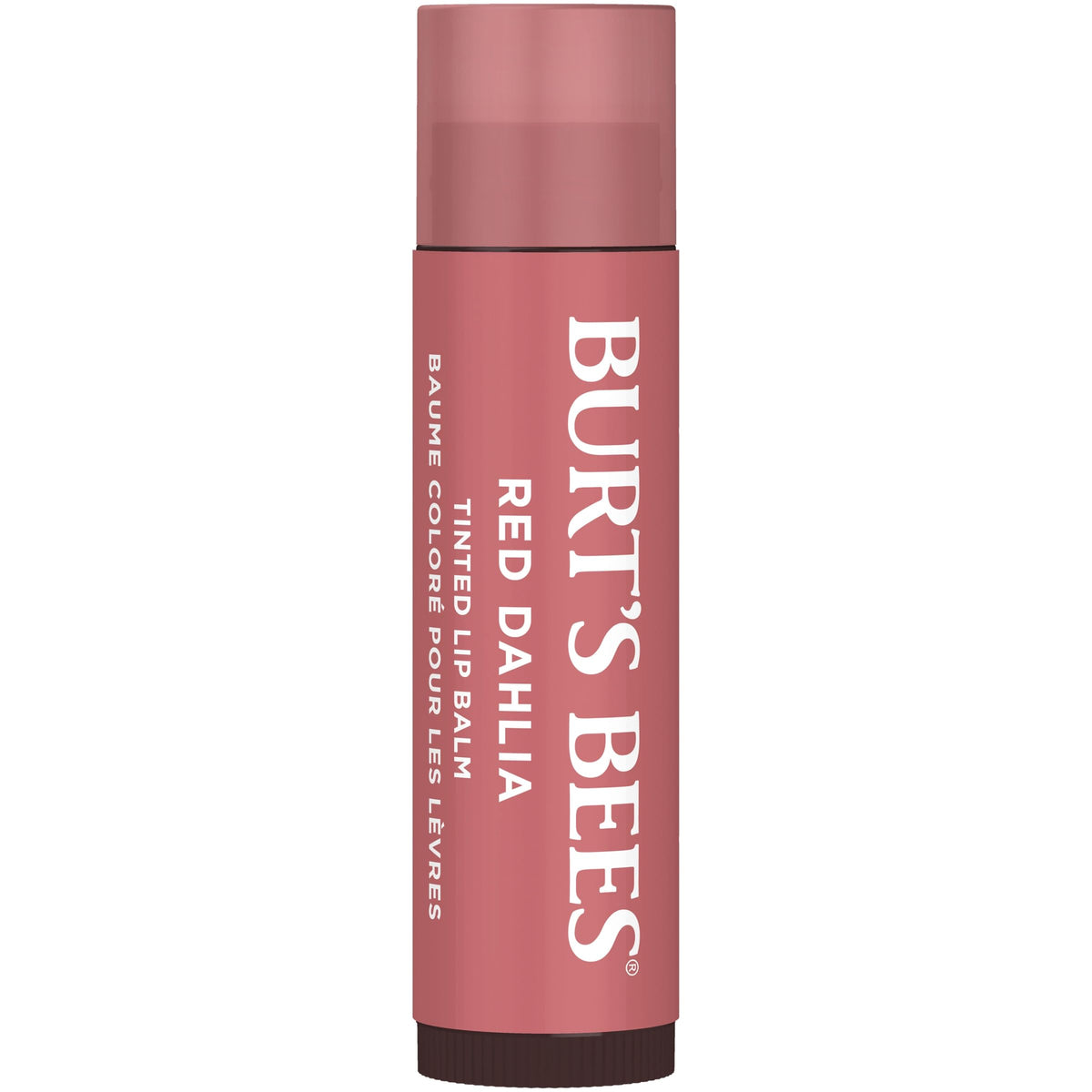 Burt's Bees Lip Tint Balm Fiery Red Dahlia back view
