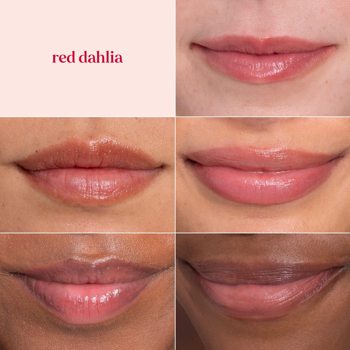 Burt's Bees Lip Tint Balm Fiery Red Dahlia close-up of texture