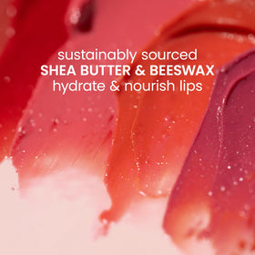 Burt's Bees Lip Tint Balm Fiery Red Dahlia with natural ingredients