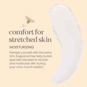Burt's Bees Mama Belly Butter 240g jar side view