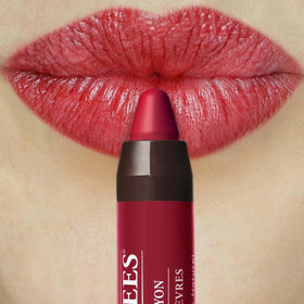 Burt's Bees Matte Lip Crayon Napa Vineyard in hand