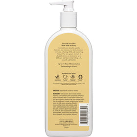 Burt's Bees Milk & Honey Body Lotion packaging side view