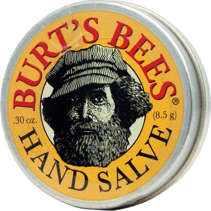Burt's Bees Mini Hand Salve pack of 6, 0.30 oz each, front view