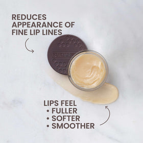 Burt's Bees Overnight Intensive Lip on a wooden surface