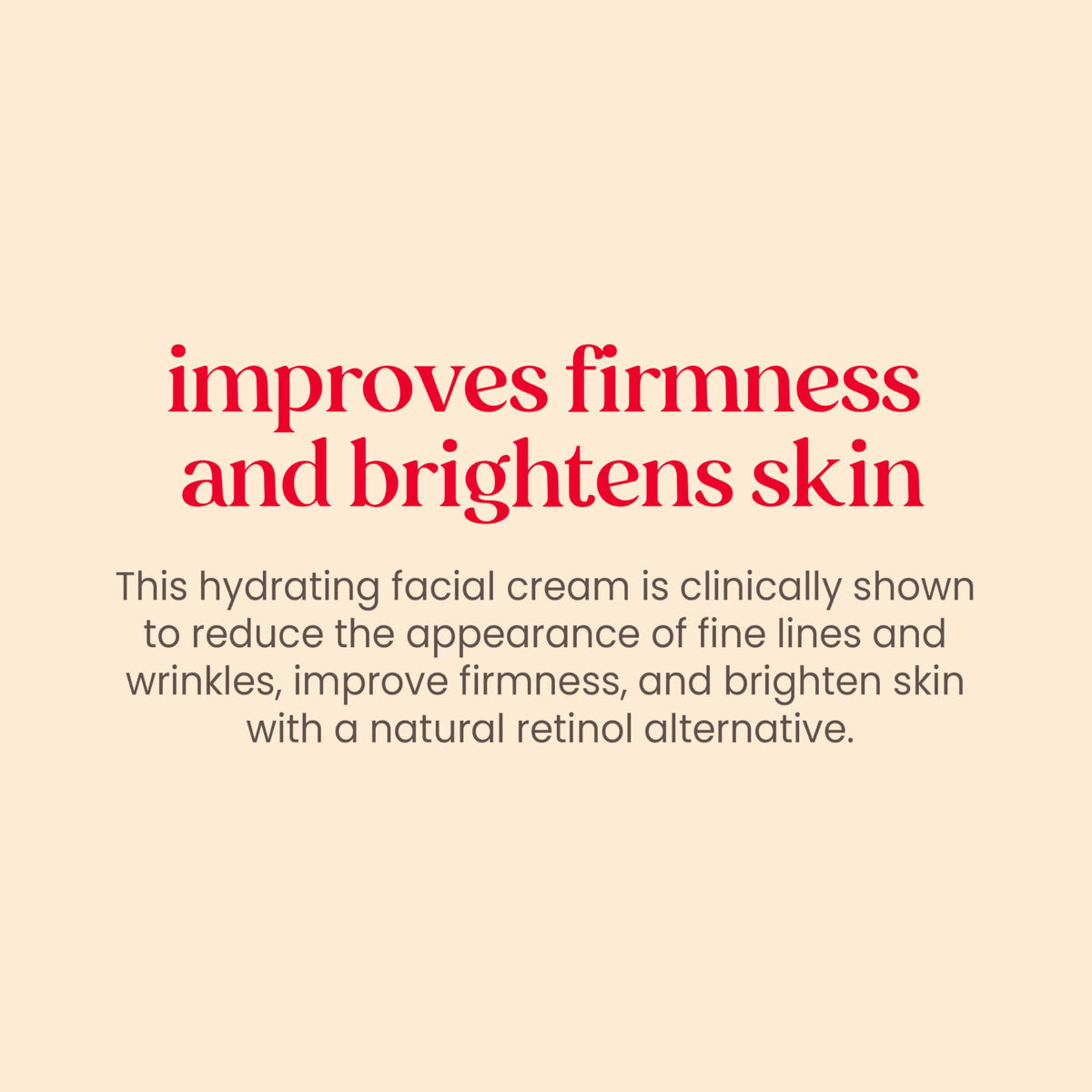 Burt's Bees Renewal Firming Face Cream side view showing texture
