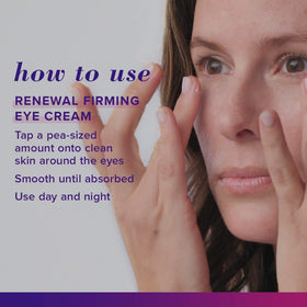 Burt's Bees Renewal Smoothing Eye Cream 50g lifestyle scene