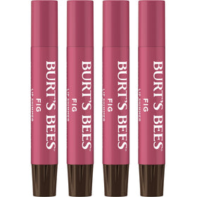 Burt's Bees Shimmer Lip Tint Set 4-Pack Fig shade front view