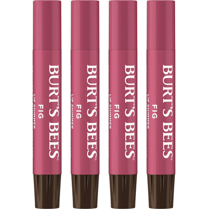 Burt's Bees Shimmer Lip Tint Set 4-Pack Fig shade front view