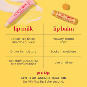 Burt's Bees Sweet Strawberry Lip Milk lifestyle scene