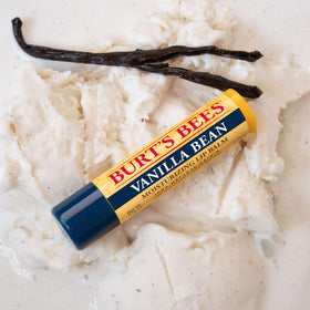 Burt's Bees Vanilla Bean Lip Balm in a pocket