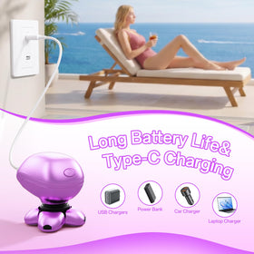 Burtily Women's Electric Razor with travel lock engaged