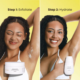 Bushbalm Bermuda Dark Spot Exfoliating Scrub with fresh lemons