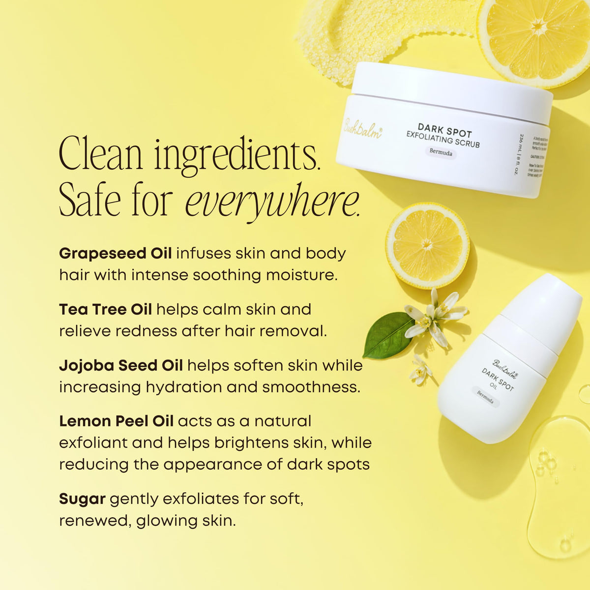 Bushbalm Exfoliating Scrub texture close-up