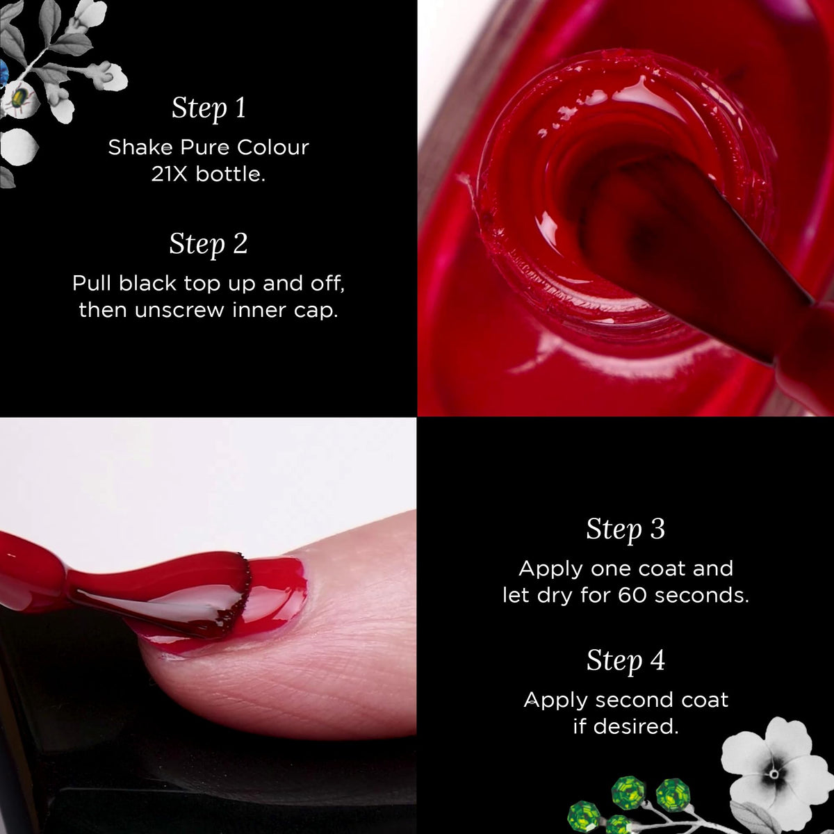 butter LONDON Nail Lacquer Afters applied on nails