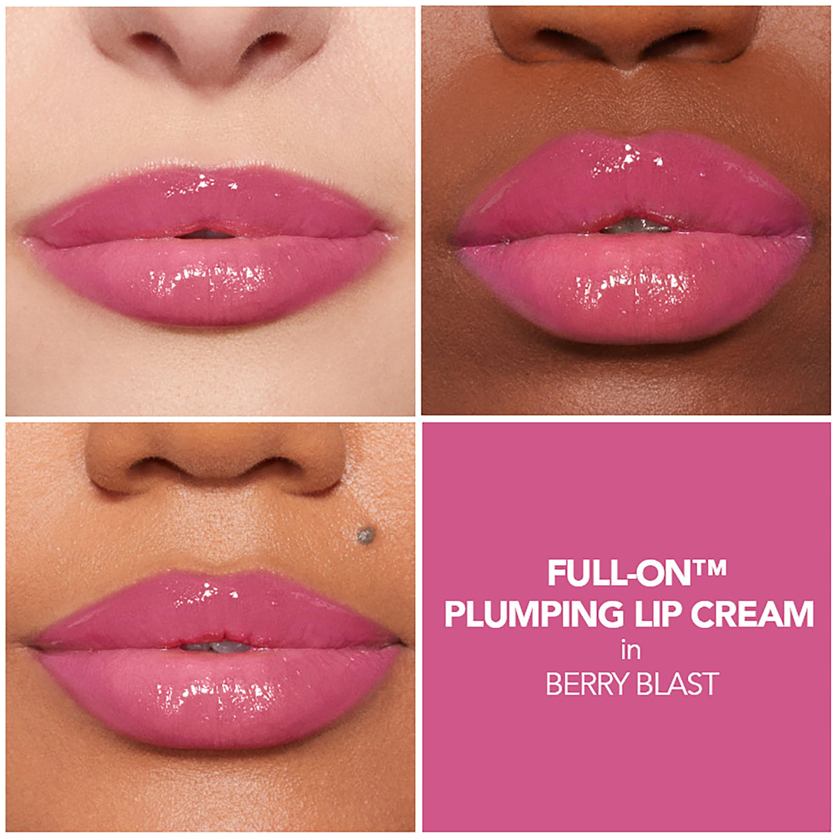 Buxom Full-On Plumping Lip Cream Berry Blast back view