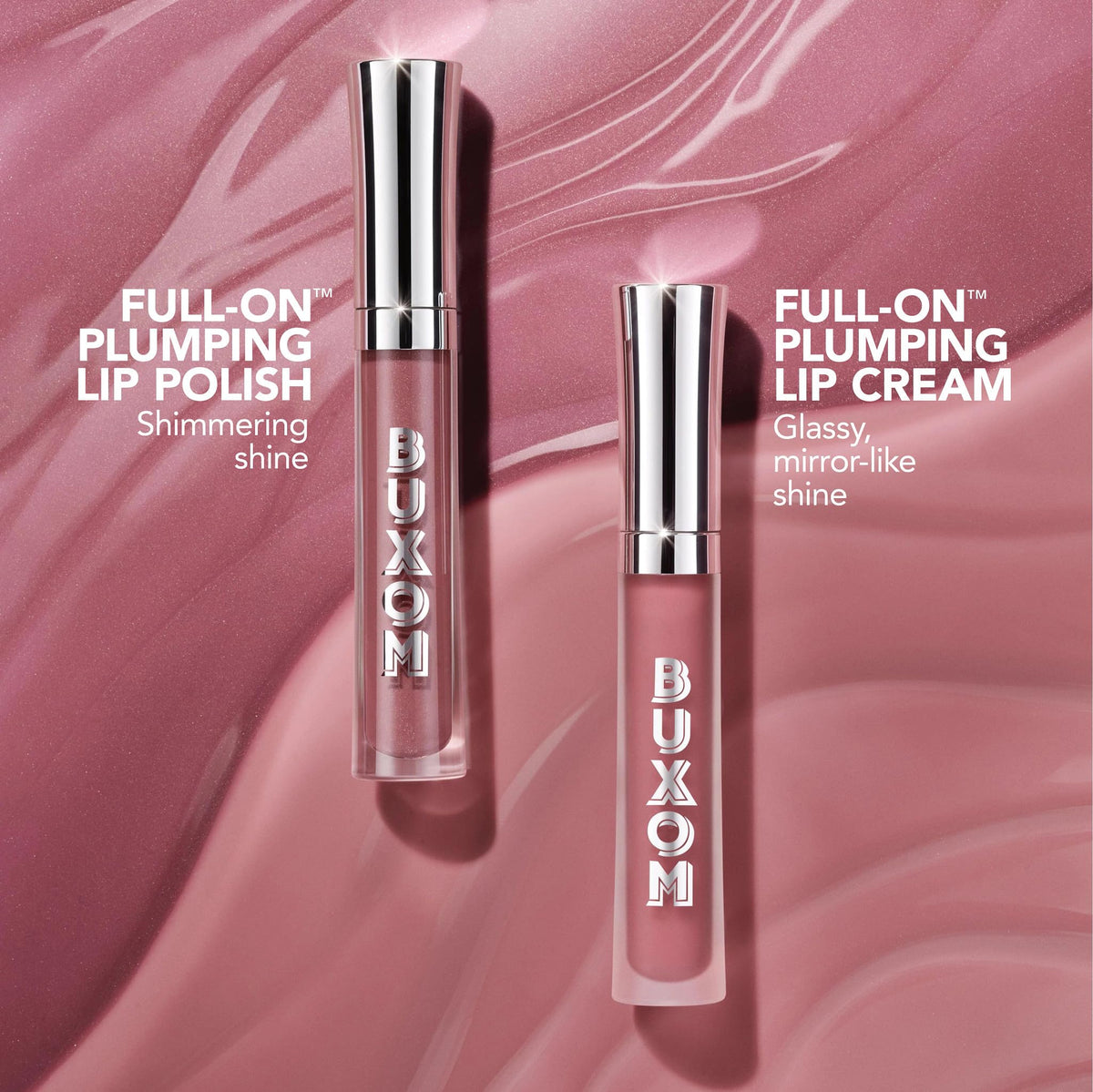 Buxom Full-On Plumping Lip Cream Pink Lady lifestyle shot