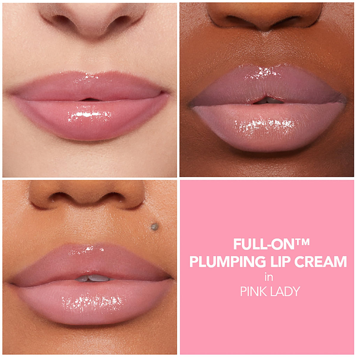 Buxom Full-On Plumping Lip Cream Pink Lady packaging