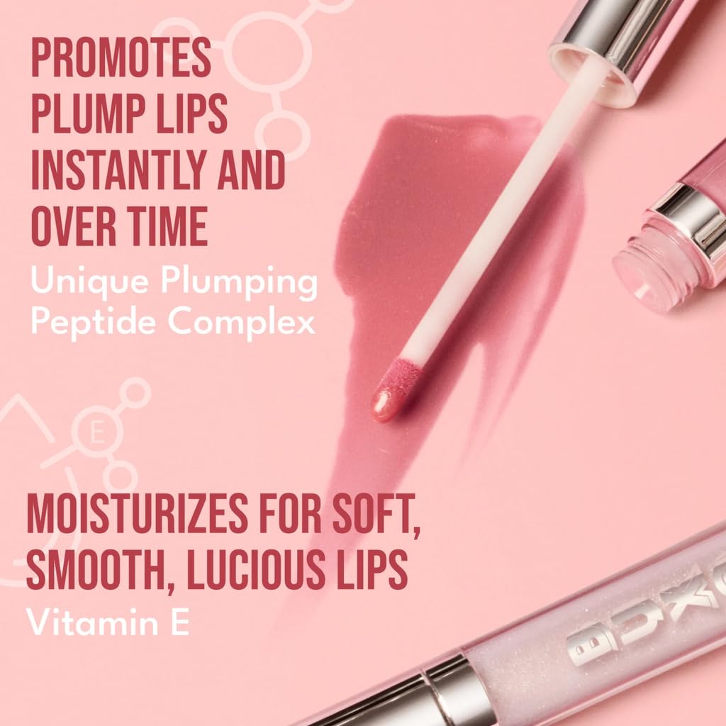 Buxom Full-On Plumping Lip Polish Gloss shade comparison