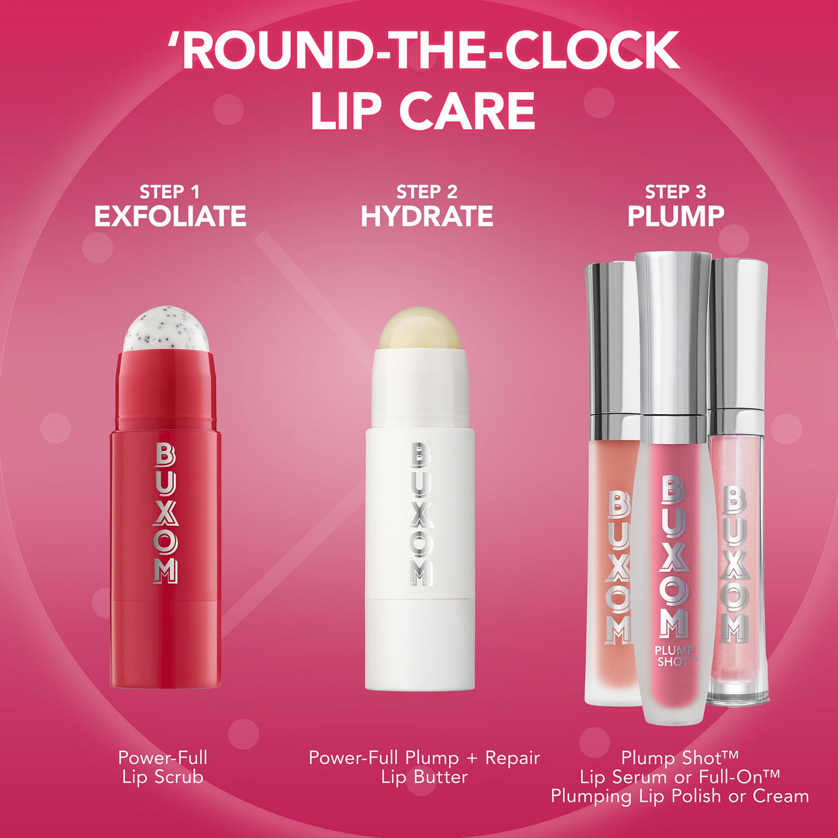 Buxom Power-Full Plump Lip Butter Balm in lifestyle setting