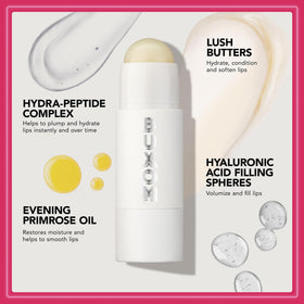 Buxom Power-Full Plump Lip Butter Balm texture close-up