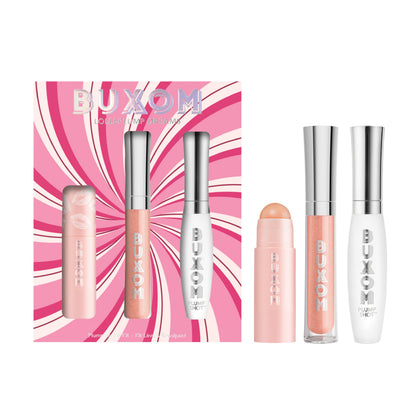 Buxom Power-Full Plumping Lip Balm Celeste front view