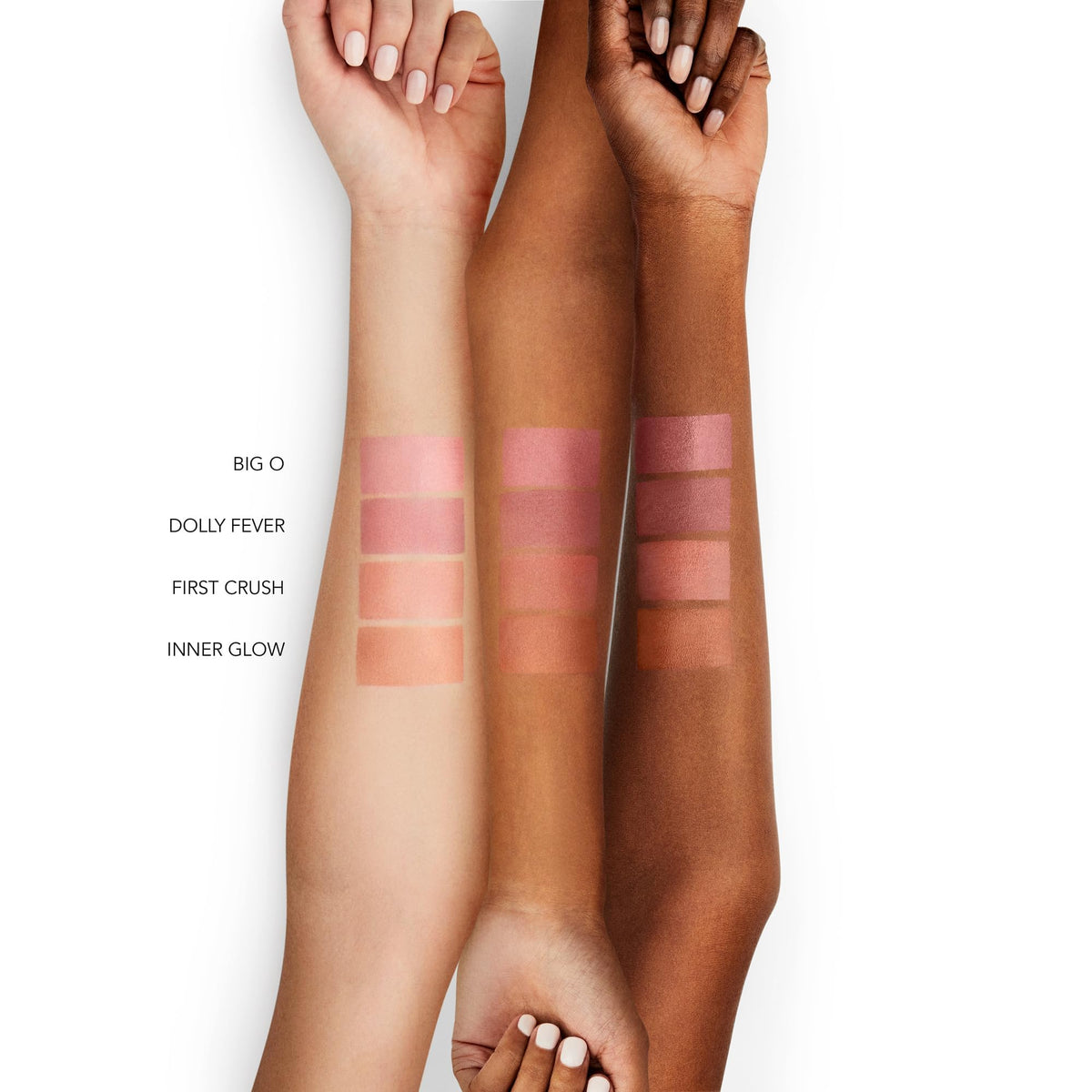 Buxom Power-Full Plumping Lip Balm Inner Glow swatch on skin