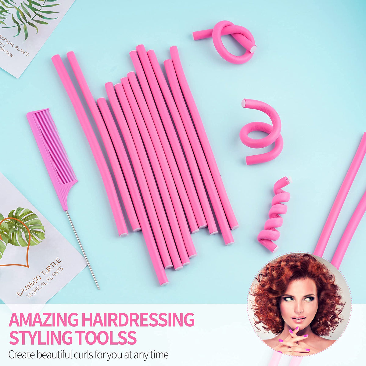 Buytta Flexi Rods Curlers Set with user-friendly instructions