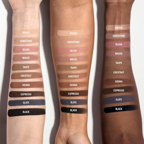 BY MARIO Master Mattes Cream Eyeshadow Taupe swatch on skin