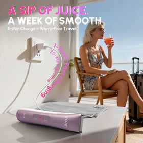 BYART Bikini Trimmer lifestyle image with woman using it