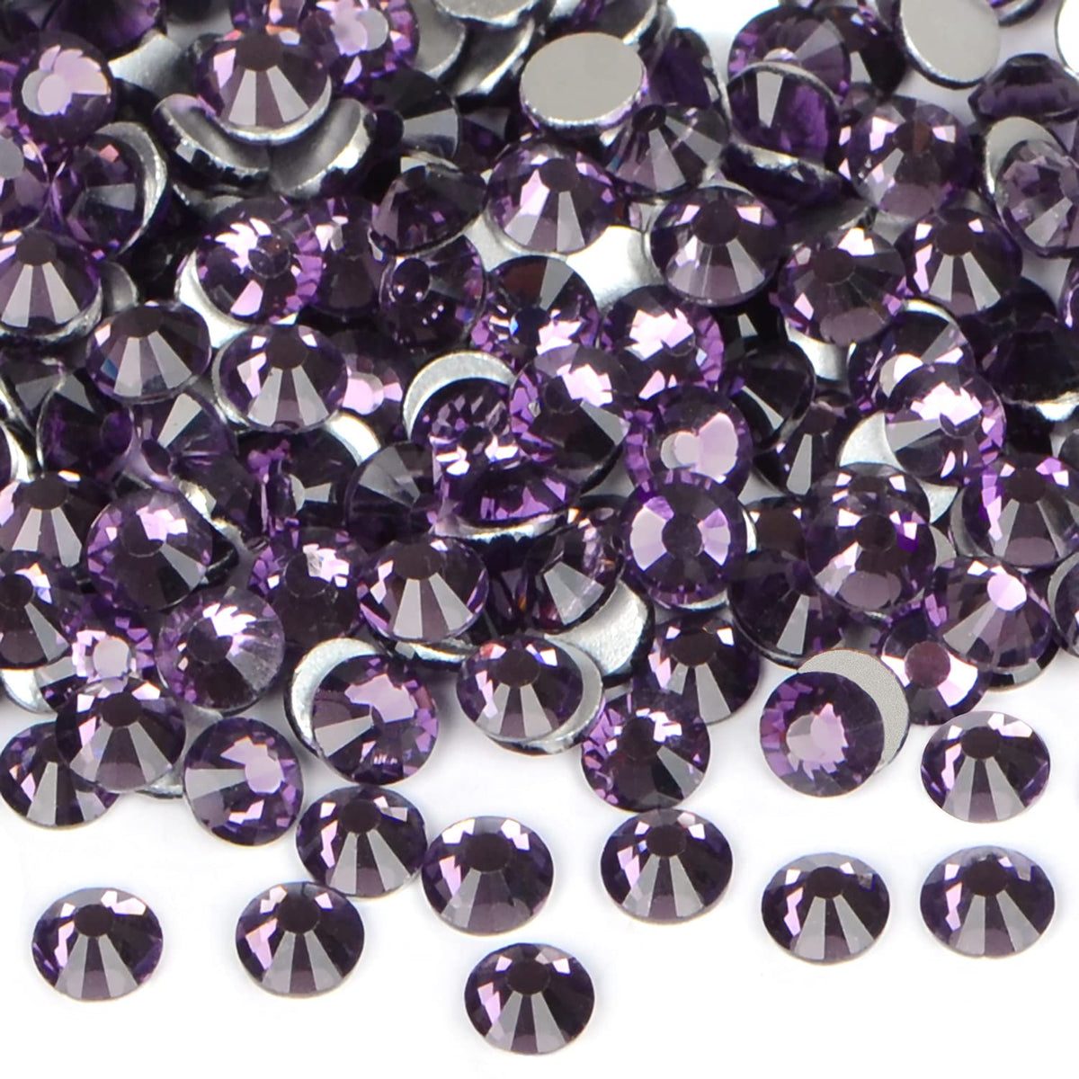 Bymitel Nail Rhinestones Tazanite 2880PCS front view packaging