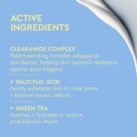 BYOMA Blemish Acne Clearing Cleanser in lifestyle setting