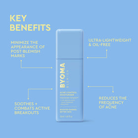 BYOMA Blemish Control Moisturiser 109g packaging